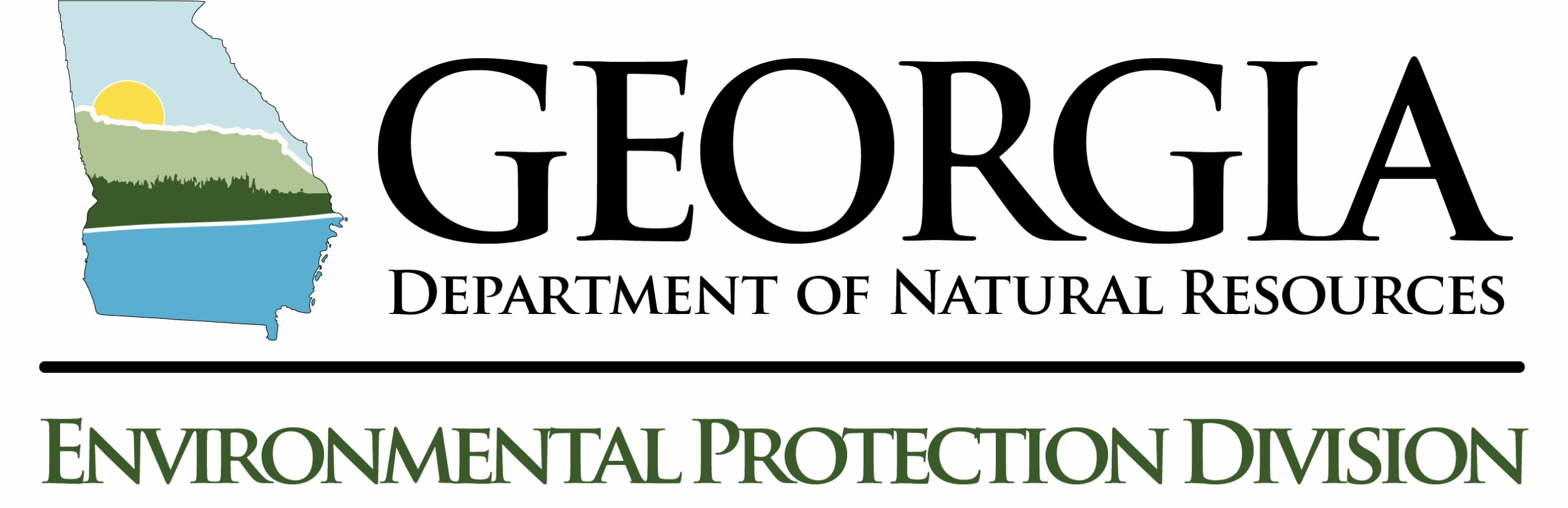 Georgia Department of Natural Resources Environmental Protection Division Logo